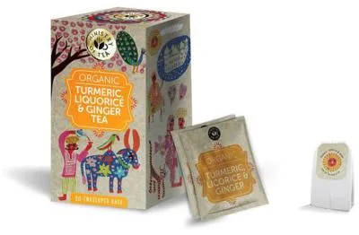Productafbeelding van Ministry of Tea Tumeric liquorice ginger  (20 stuks)