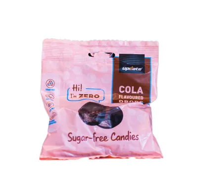 Produktbild von Update Zero Cola flavoured zuckerfreie Drops - 60g