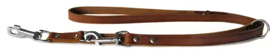Produktbild von Das Lederband Hunde Führleine Weinheim kastanie, Länge: 200 cm / Breite: 12 mm
