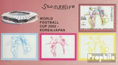 Produktbild von Briefmarken Somalia 2002 Mi Block86 (kompl.Ausg.) postfrisch Fußball WM