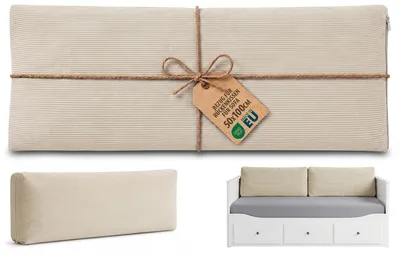 Produktbild von Polsterbezug für Sofa, Manchester, 50x100 cm, Beige, ohne Füllung