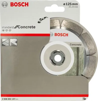 Produktbild von Diamanttrennscheibe Standard for Concrete, 125 x 22,23 x 1,6 x 10 mm, 1er-Pack