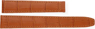 Produktbild von JuwelmaLux Uhrband JL38-10-0192 Leder, Hellbraun 16/14 mm