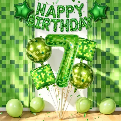 Immagine prodotto di Set di decorazioni per compleanno con tenda di stelle e palloncini