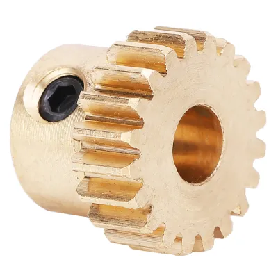 Obrázok produktu pre 20 zubov Gear, Priemyselný robot Gear, 0,8 modulu Gear, Mosadzný Gear, Mosadzný 20 zubov Gear, Robot diely Gear