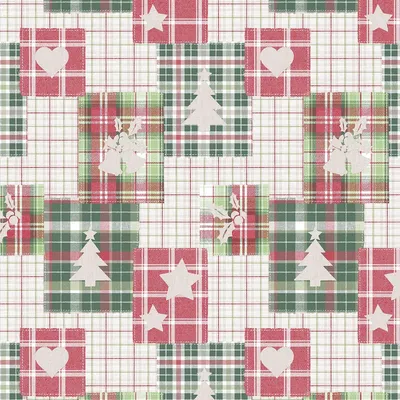 Produktbild von Sovie HOME Weihnachtstischdecke Angelina aus Linclass® Airlaid 80 x 80 cm, 1 Stück