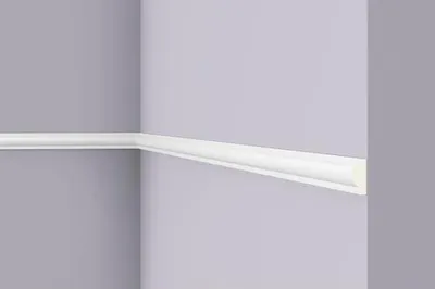 Produktbild von Wandleiste SP2, 1 x 2 m, 22 x 9 mm