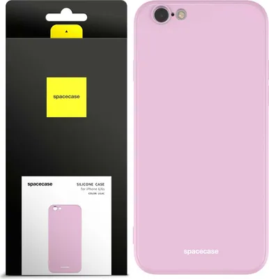 Obrázok produktu pre Silikónové puzdro SPACECASE pre iPhone 6/6s Pink
