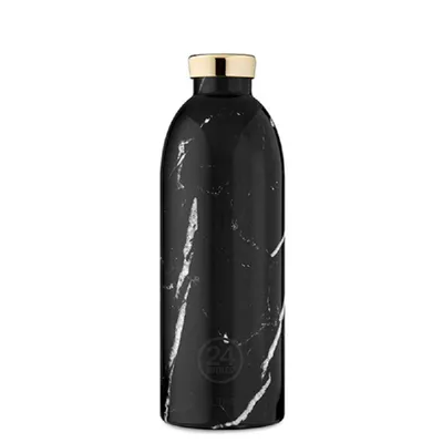 Produktbild von 24Bottles Clima, 850 ml, Tägliche Nutzung, Schwarz, Edelstahl, Erwachsener, Edelstahl