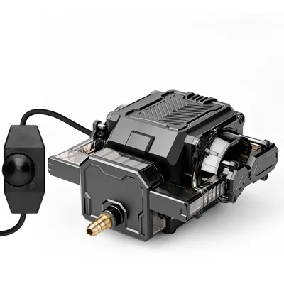 Produktbild von 42W 4800L/H Aquarium Luftpumpe mit 12 Ausgänge 45kPa Flussregelbar Alu-Gehäuse Sauerstoffpumpe Teichbelüfter Gartenteich Belüfter Teichbelüftungspumpe