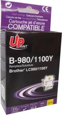 Immagine prodotto di Calamaio UPRINT LC980/1100 BROTHER, giallo