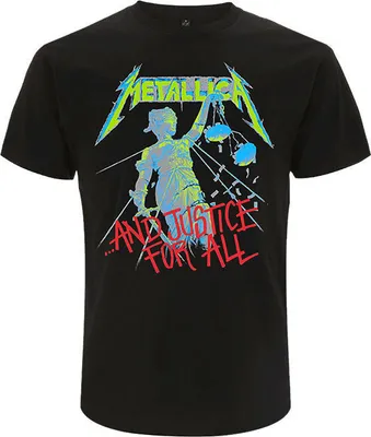 Zdjęcie produktu dla Metallica And Justice For All (Original) Black S Koszulka