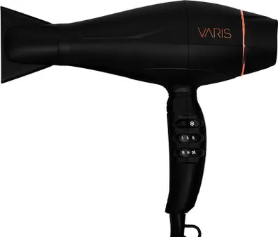 Produktbild von Haartrockner SB2 Schwarz mit hydro-ionischen Kristallen, unter 0,5 kg, inkl. Schnelltrockendüse
