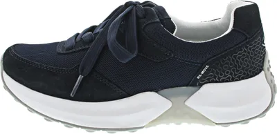 Zdjęcie produktu dla Gabor ROLLINGSOFT buty damskie - sportowe sznurowane buty sportowe niebieskie rekreacyjne NOWOŚĆ