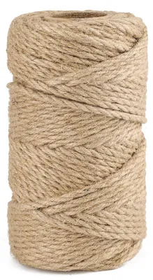 Productafbeelding van Omgoods- Jute Touw 6 mm - 50 m Natuurlijk - Duurzaam - Ambachten - Tuinieren - Goede Grip - Milieuvriendelijk