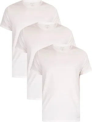 Produktbild von Calvin Klein Herren 3er Pack Lounge Crew T-Shirts, Weiß L