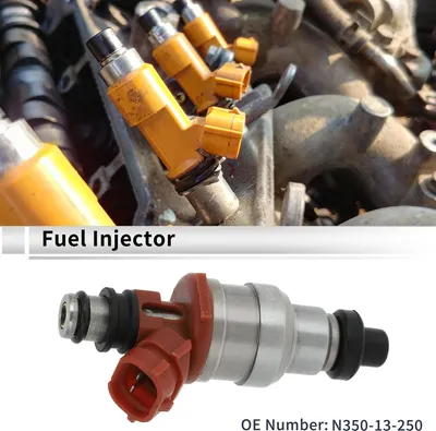 Image de Injecteur De Carburant Pour Mazda Rx-7 1.3 1989-1991 Buse De Carburant Compatible No.N350-13-250 1 Pc
