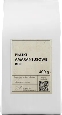 PŁATKI AMARANTUSOWE BIO 400 g - THE PLANET