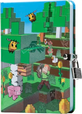 Produktbild von Minecraft: Mobs Glow-In-The-Dark Lock & Key Diary