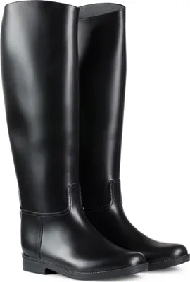 Produktbild von Horze Chester Gummireitstiefel für Damen, Schwarz, 39