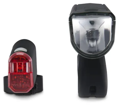 Produktbild von Hama Fahrradlicht-Set Front/Rück, LED, Batterie
