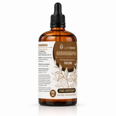 Produktbild von Kalmegh (Andrographis), Tinktur 1:5 (100ml), KI-generiertes Bild