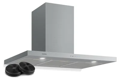 Obrázek produktu pro KlarsteinLimelight, digestoř, 90 cm, nástěnná, 639 m³/h, stříbrná