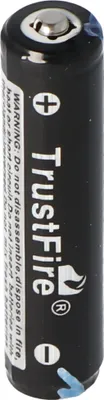Zdjęcie produktu dla Trustfire 10440 600 mAh 3,6 V – 3,7 V zabezpieczony akumulator litowo-jonowy Flame, z końcówką 46,22 x 15 mm