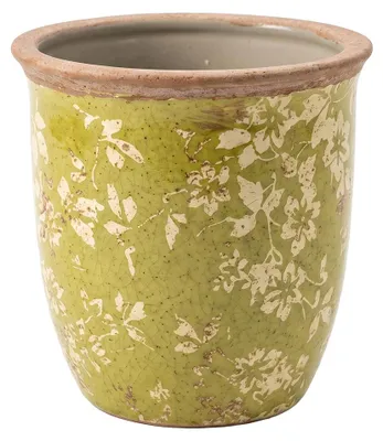 Productafbeelding van Clayre & Eef bloempot, groen, keramiek
