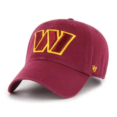 Produktbild von '47 Brand NFL Cap Washington Commanders '47 CLEAN UP Cardinal