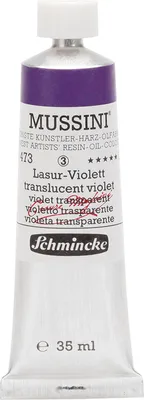 Produktbild von Schmincke 35ml MUSSINI Lasur-Violett Öl 10 473 009