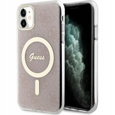 Image de Guess Guhmn61H4Stp Iphone 11 6.1Różowy/Pink Hardcase 4G Magsafe
