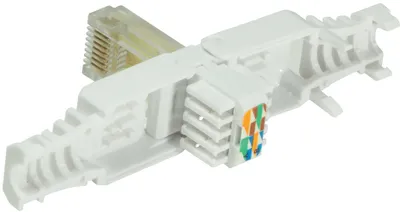 Produktbild von LogiLink Modularer RJ45-Steckverbinder Kat.5e ungeschirmt