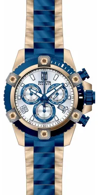 Productafbeelding van Invicta Jason Taylor 51280 Herenhorloge - Quartz uurwerk - Roestvrij staal met zilverkleurige wijzerplaat - 50 mm