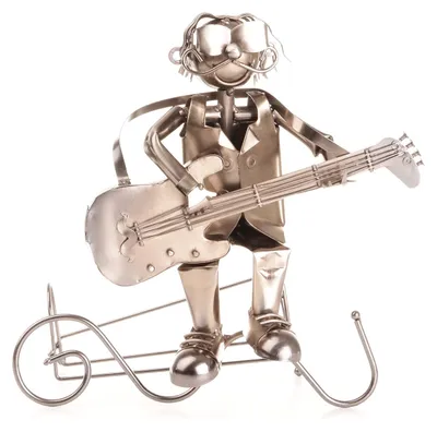 Produktbild von Cepewa Wein-,Sekt-,Flaschenhalter 44366 "Rockstar" 27 x 28 x 15 cm (BxHxT)