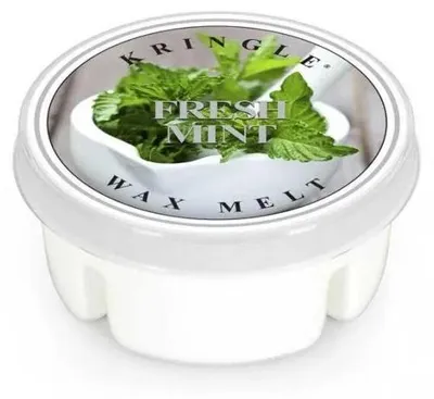 Zdjęcie produktu dla Kringle Candle, świeca zapachowa "Fresh Mint", wosk (35 g)