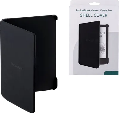 Obrázek produktu pro PocketBook Shell - černý kryt pro Verse / Verse Pro