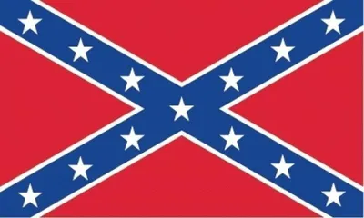 Produktbild von Flagge Rebellion 90 x 150 cm Fahne mit 2 Ösen 100g/m² Stoffgewicht Sturmflagge Hissfahne USA Südstaaten