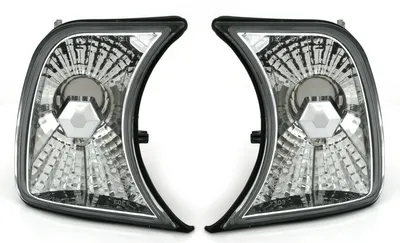 Produktbild von Eagle Eyes Frontblinker Set für 5er BMW E34 (alle) in Klarglas Chrom