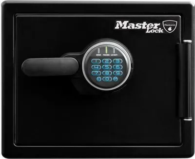 Zdjęcie produktu dla MASTER LOCK LFW082FTC, Sejf ścienny, Czarny, Kod, 22,9 l, Dokument, Biżuteria, Mała elektronika, Bateria