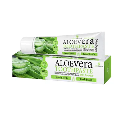 Obrázek produktu pro Zubní pasta Aloe Natura, aloe vera a propolis 75 ml