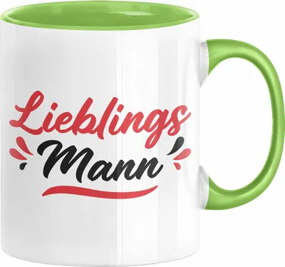 Produktbild von Valentinstag Tasse Geschenk Lieblings-Ehemann Geschenkidee Liebe Bester Ehemann (Grün)