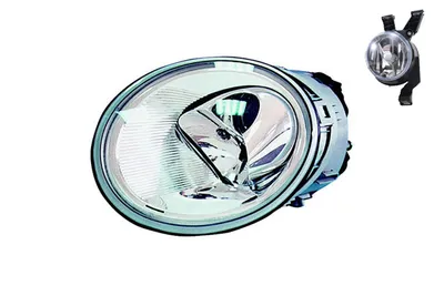 Produktbild von Johns, Scheinwerfer Halogen passend für VW New Beetle 1C 9C 1Y 98-05 H1 H1 Re. + Nebel. 1C0941030J 1C0941030D 1C0941030 1C0941700A