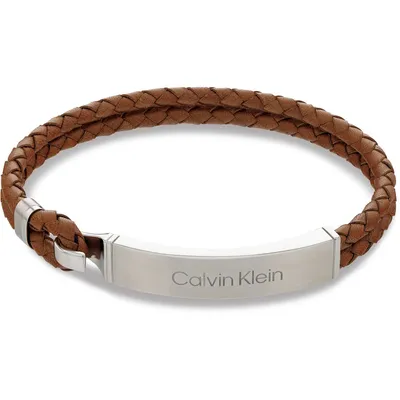 Zdjęcie produktu dla Bransoletki z blaszką Calvin Klein Silver Collection - mężczyzna
