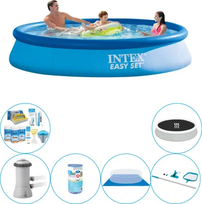 Obrázok produktu pre Kombinovaný set pre bazény - Intex Easy Set Round 366x76 cm