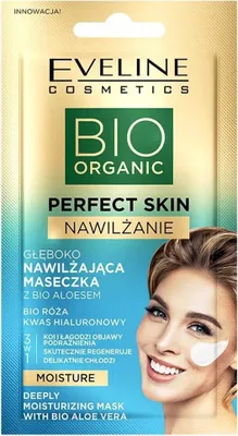 Obrázok produktu pre Eveline Cosmetics Perfect Skin Intenzívna hydratačná maska s organickým aloe 8ml