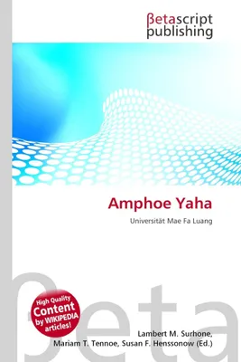 Produktbild von Amphoe Yaha