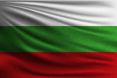 Produktbild von Flagge Bulgarien mit Ösen - reißfest - 90 x 150 cm