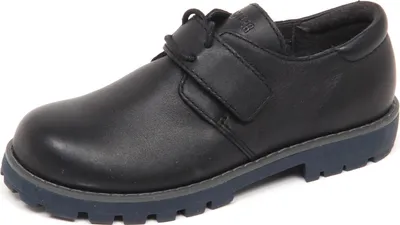 Produktbild von E1124 (ohne Karton), schwarze Kinderschuhe der Marke CAMPER, Schnürschuhe, Kinderschuh