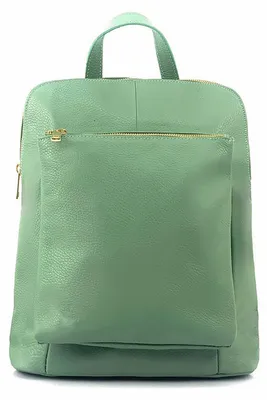 Produktbild von Florence Leder Rucksack Cityrucksack hellgrün OTF610L
